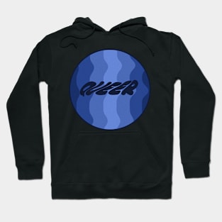 Retro Queer - Blue Hoodie